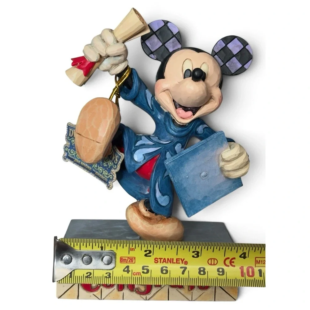 Rare Disney Traditions Mickey Mouse Graduation Congrats! Figurine Figure